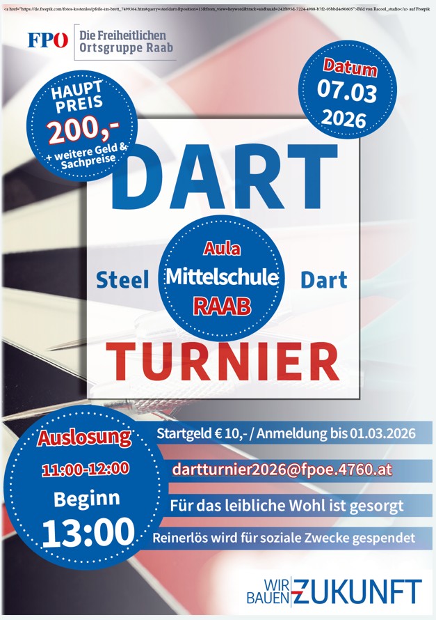DART-TURNIER Raab